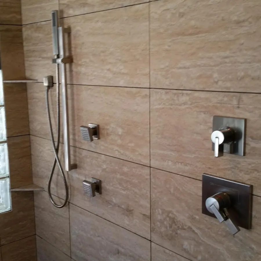 Shower fixture installation for Water Heater Replacement in Holtville
